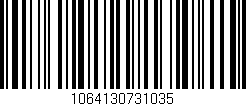 Código de barras (EAN, GTIN, SKU, ISBN): '1064130731035'