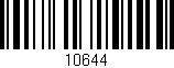 Código de barras (EAN, GTIN, SKU, ISBN): '10644'