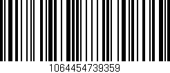 Código de barras (EAN, GTIN, SKU, ISBN): '1064454739359'