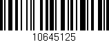 Código de barras (EAN, GTIN, SKU, ISBN): '10645125'