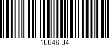 Código de barras (EAN, GTIN, SKU, ISBN): '10646.04'
