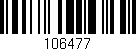 Código de barras (EAN, GTIN, SKU, ISBN): '106477'