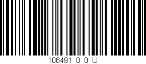 Código de barras (EAN, GTIN, SKU, ISBN): '106491_0_0_U'