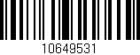 Código de barras (EAN, GTIN, SKU, ISBN): '10649531'