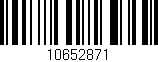 Código de barras (EAN, GTIN, SKU, ISBN): '10652871'