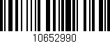 Código de barras (EAN, GTIN, SKU, ISBN): '10652990'