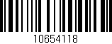 Código de barras (EAN, GTIN, SKU, ISBN): '10654118'