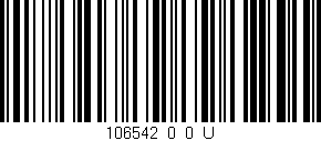 Código de barras (EAN, GTIN, SKU, ISBN): '106542_0_0_U'