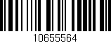 Código de barras (EAN, GTIN, SKU, ISBN): '10655564'