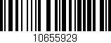 Código de barras (EAN, GTIN, SKU, ISBN): '10655929'