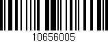 Código de barras (EAN, GTIN, SKU, ISBN): '10656005'