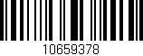 Código de barras (EAN, GTIN, SKU, ISBN): '10659378'