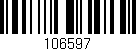 Código de barras (EAN, GTIN, SKU, ISBN): '106597'