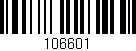 Código de barras (EAN, GTIN, SKU, ISBN): '106601'