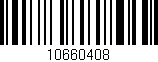 Código de barras (EAN, GTIN, SKU, ISBN): '10660408'