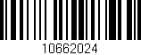 Código de barras (EAN, GTIN, SKU, ISBN): '10662024'