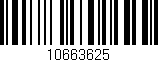 Código de barras (EAN, GTIN, SKU, ISBN): '10663625'