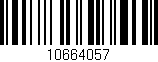Código de barras (EAN, GTIN, SKU, ISBN): '10664057'