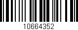 Código de barras (EAN, GTIN, SKU, ISBN): '10664352'