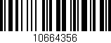 Código de barras (EAN, GTIN, SKU, ISBN): '10664356'