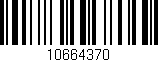 Código de barras (EAN, GTIN, SKU, ISBN): '10664370'