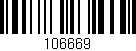 Código de barras (EAN, GTIN, SKU, ISBN): '106669'