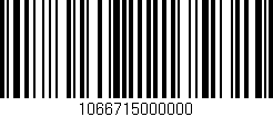 Código de barras (EAN, GTIN, SKU, ISBN): '1066715000000'
