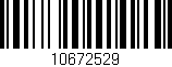 Código de barras (EAN, GTIN, SKU, ISBN): '10672529'