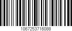Código de barras (EAN, GTIN, SKU, ISBN): '1067253716088'