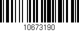 Código de barras (EAN, GTIN, SKU, ISBN): '10673190'