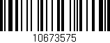 Código de barras (EAN, GTIN, SKU, ISBN): '10673575'