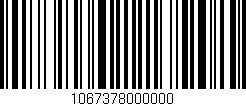 Código de barras (EAN, GTIN, SKU, ISBN): '1067378000000'