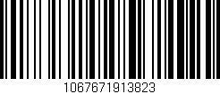 Código de barras (EAN, GTIN, SKU, ISBN): '1067671913823'