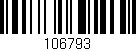 Código de barras (EAN, GTIN, SKU, ISBN): '106793'