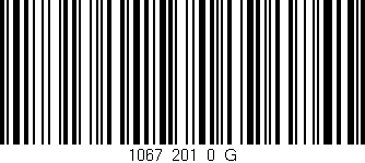 Código de barras (EAN, GTIN, SKU, ISBN): '1067_201_0_G'