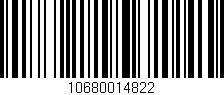 Código de barras (EAN, GTIN, SKU, ISBN): '10680014822'
