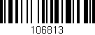 Código de barras (EAN, GTIN, SKU, ISBN): '106813'