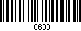 Código de barras (EAN, GTIN, SKU, ISBN): '10683'