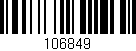 Código de barras (EAN, GTIN, SKU, ISBN): '106849'