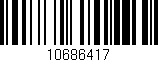 Código de barras (EAN, GTIN, SKU, ISBN): '10686417'