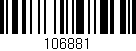 Código de barras (EAN, GTIN, SKU, ISBN): '106881'