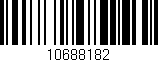 Código de barras (EAN, GTIN, SKU, ISBN): '10688182'