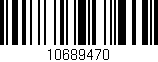 Código de barras (EAN, GTIN, SKU, ISBN): '10689470'