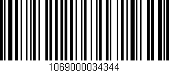 Código de barras (EAN, GTIN, SKU, ISBN): '1069000034344'