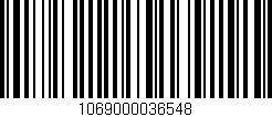 Código de barras (EAN, GTIN, SKU, ISBN): '1069000036548'