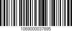 Código de barras (EAN, GTIN, SKU, ISBN): '1069000037895'