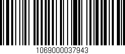 Código de barras (EAN, GTIN, SKU, ISBN): '1069000037943'