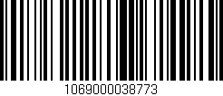 Código de barras (EAN, GTIN, SKU, ISBN): '1069000038773'