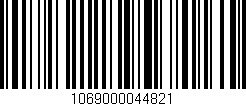 Código de barras (EAN, GTIN, SKU, ISBN): '1069000044821'