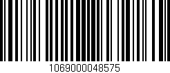 Código de barras (EAN, GTIN, SKU, ISBN): '1069000048575'